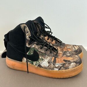 Realtree x Air Force 1 High 'Brown Camo'